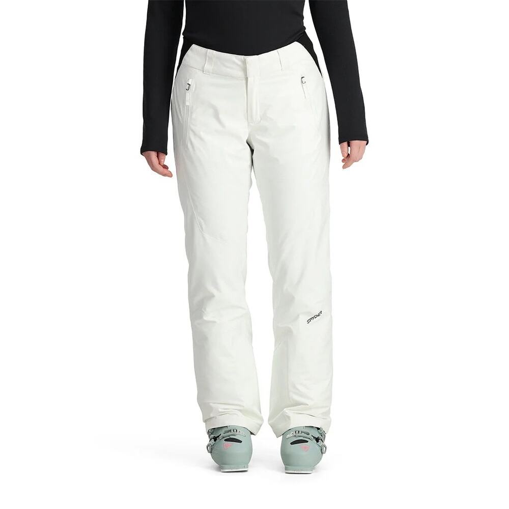 Spyder Womens 12 White Winner Insulated Ski Snow Pants Performance Winter V5-9